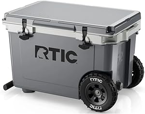 4. RTIC 52 Quart Wheeled Hard Cooler