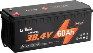 7. LiTime 36V 60Ah LiFePO4 Lithium GC2 Golf Cart Battery