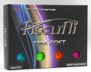 8. ACCUFLI Max Soft Golf Balls for Beginners