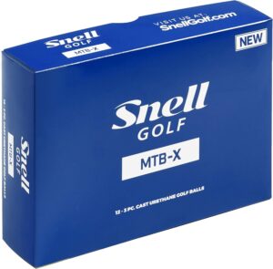 8. Snell MTB Red Golf Balls