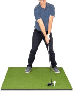 1. GoSports Golf Hitting Mat Artificial Turf Mat