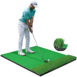 4. Golf Hitting Mat Artificial Turf Practice Mat
