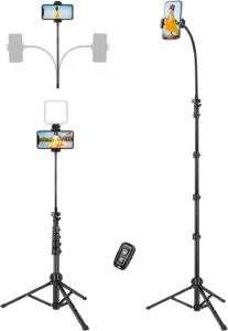 VICTIV 85" Tall Cell Phone Tripod Stand
