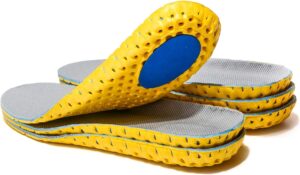 8. XINIFOOT Elastic Shock Absorbing Shoe Insoles