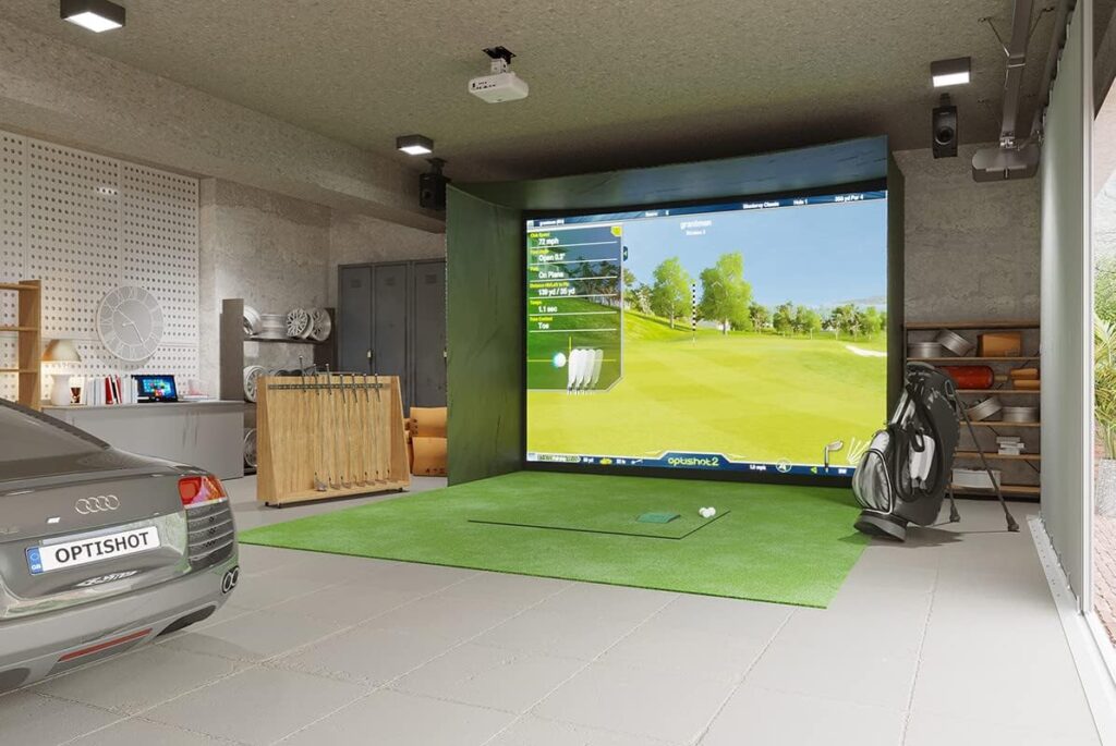 How Does a Golf Simulator Capture Swing Data?