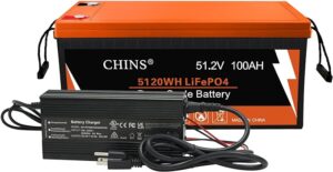 4. CHINS 48V Lithium Battery for Golf Cart