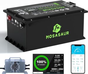 7. Mosasaur 48V Lithium Battery for Golf Cart