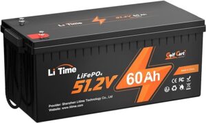 8. LiTime 48V Lithium Battery for Golf Cart