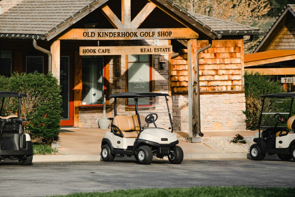 How old is the golf cart and how many hours has it been used?
