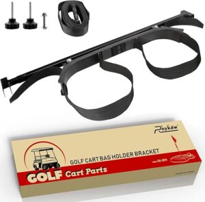 3. Roykaw Golf Cart Bag Holder Bracket Attachment for Rear Seat