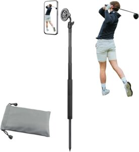 1.  Golf Monopod Selfie Stick with Ground Spike Stake