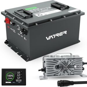 1. VATRER POWER 36V LiFePO4 Golf Cart Battery