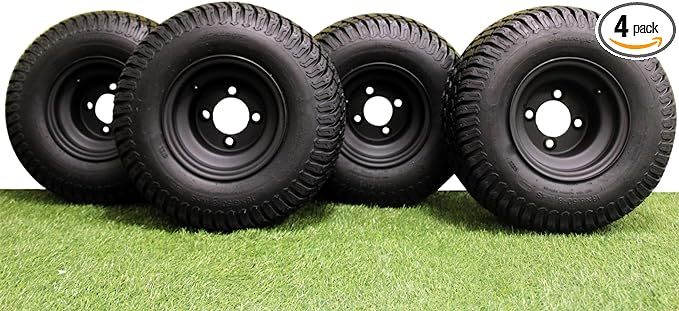 2. Antego 8" Golf Cart Wheels and Tires