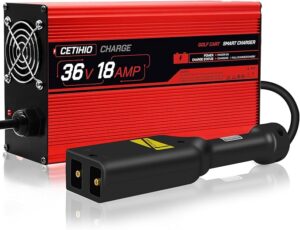 3. CETIHIO 36 Volt Golf Carts Battery Charger