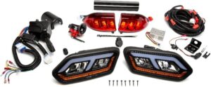 4. MADJAX Ultimate Plus LED Light Kit for Golf Cart