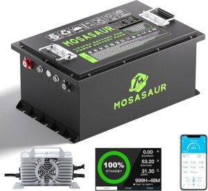 3. Mosasaur 48V Golf Cart Lithium Battery