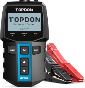 4. TOPDON BT100 Battery Tester