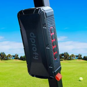 1. Dprofy Portable Magnetic Bluetooth Golf Speaker