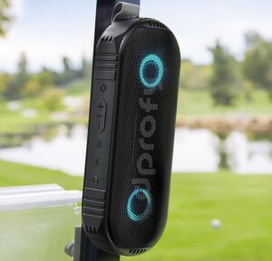 2. Dprofy New Magnetic Bluetooth Golf Cart Speaker