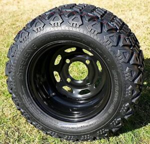 3. All Terrain 10" Golf Cart Wheels and Tires