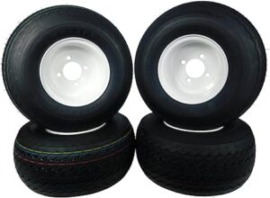 4. MASSFX 8'' Golf Cart Wheels and Tires