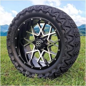 5. 14” Chaos Golf Cart Wheels and Tires