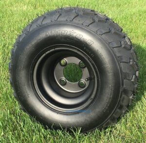 5. RXAL 18x8-8 Golf Cart Wheels and Tires