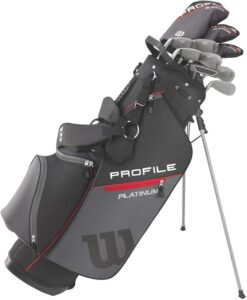 3. WILSON Men's Profile Platinum Complete Golf Club Set